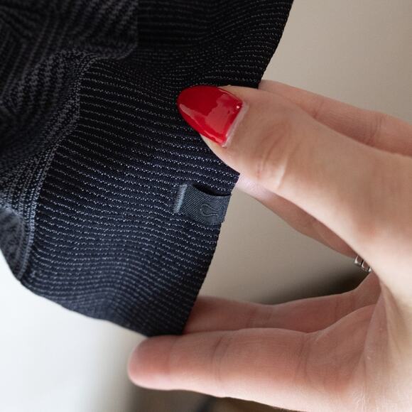 LULULEMON Swiftly Breathe Long Sleeve Top in Vented Camo Black Asphalt - Picture 5 of 6